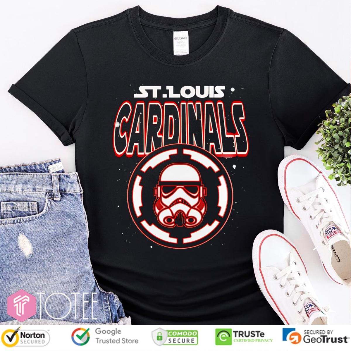 Star Wars Stormtrooper St.Louis Cardinals Baseball T-shirt