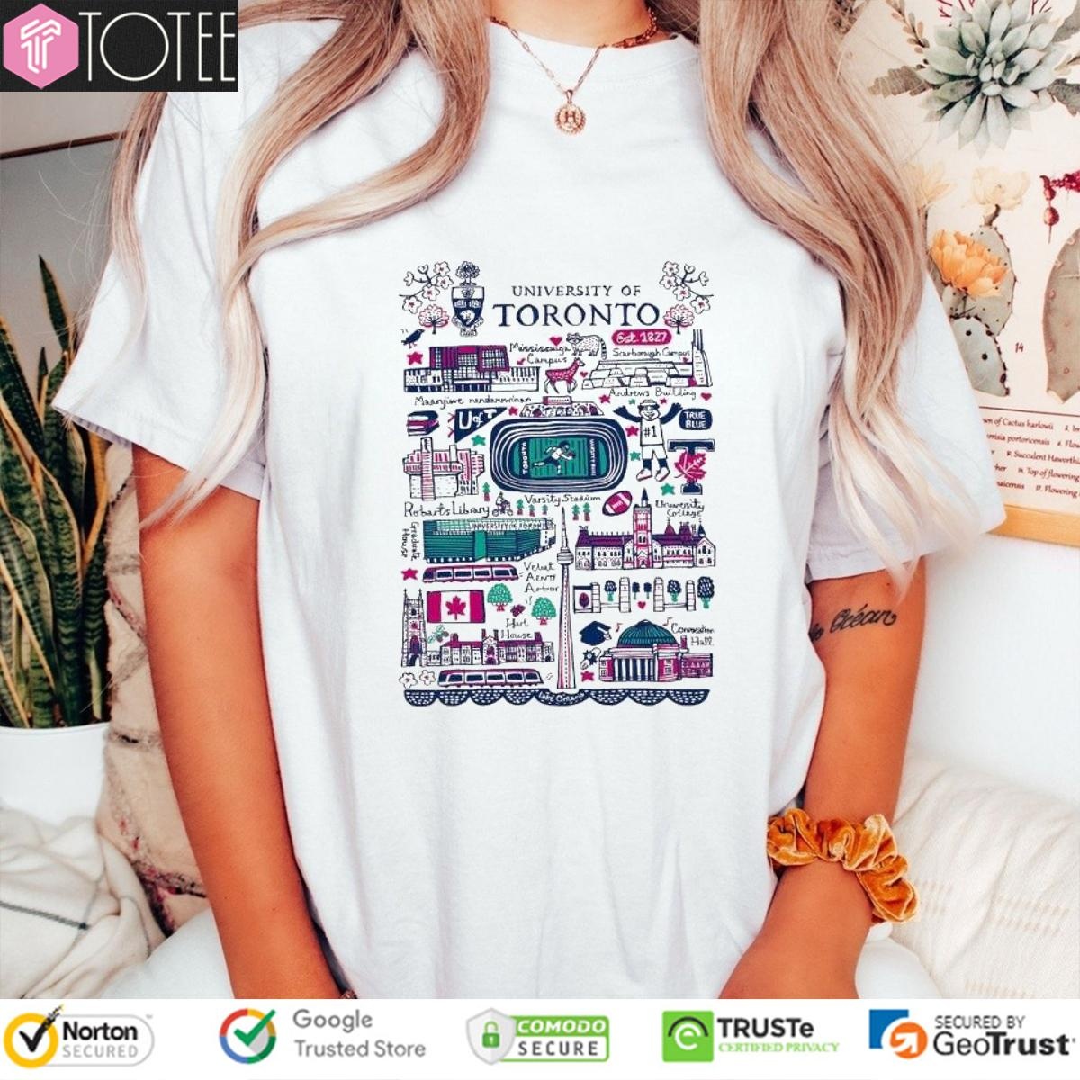 University Of Toronto Art Illustration T-shirt