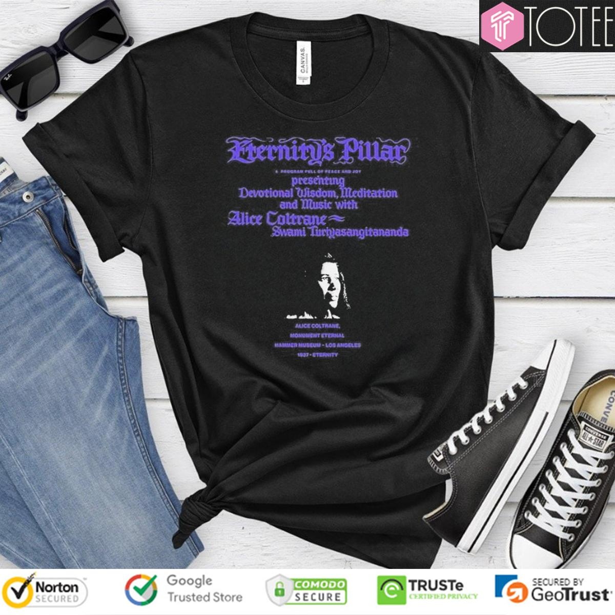 Alice Coltrane Eternitys Pillar T-shirt